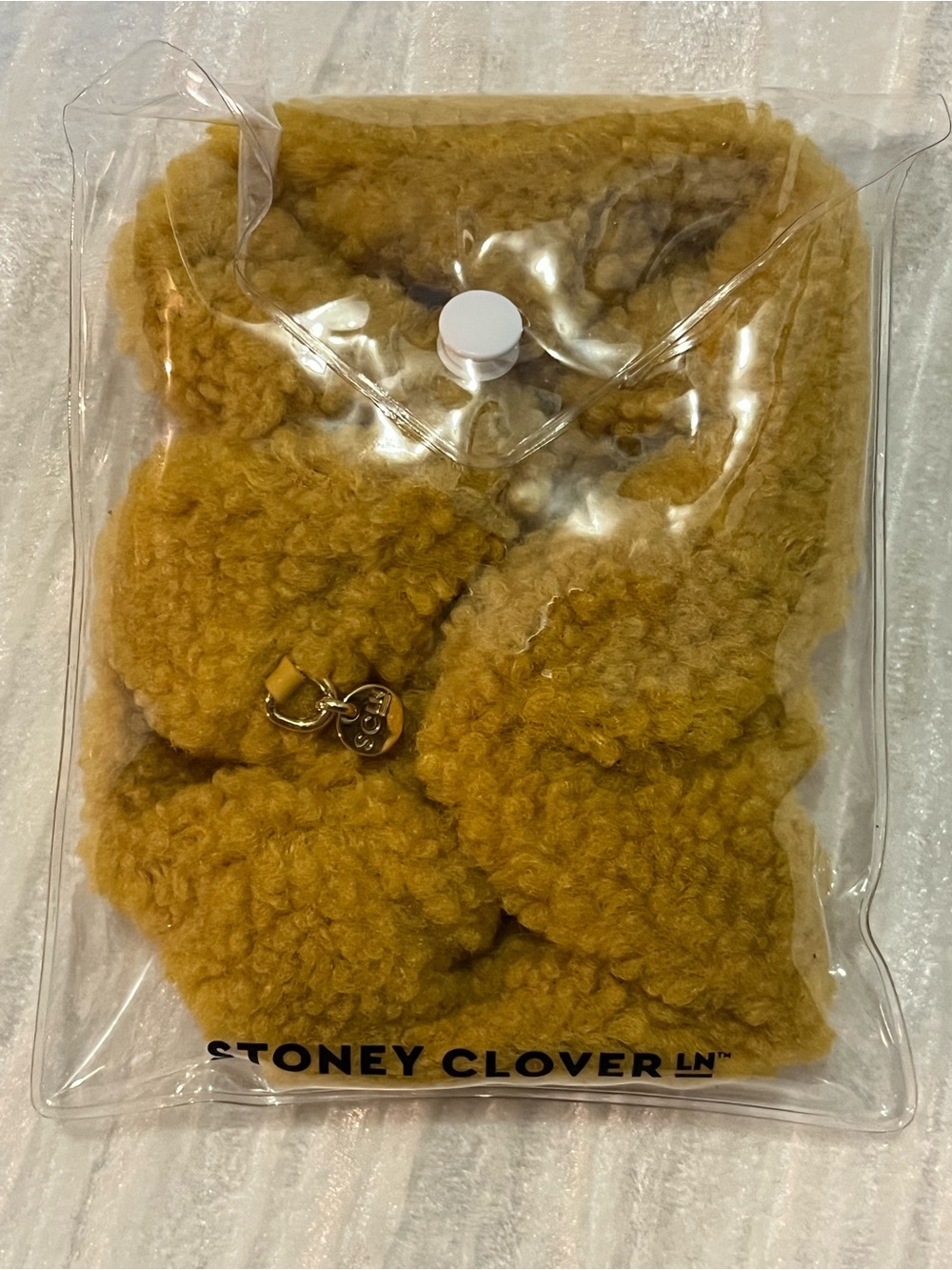NWT Stoney Clover Lane Jumbo Sherpa Hair Scrunchie